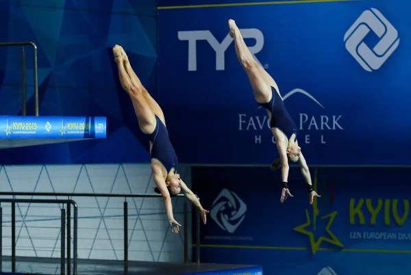 Campionato europeo di immersioni subacquee 2019 a Kiev, Ucraina — Foto Stock