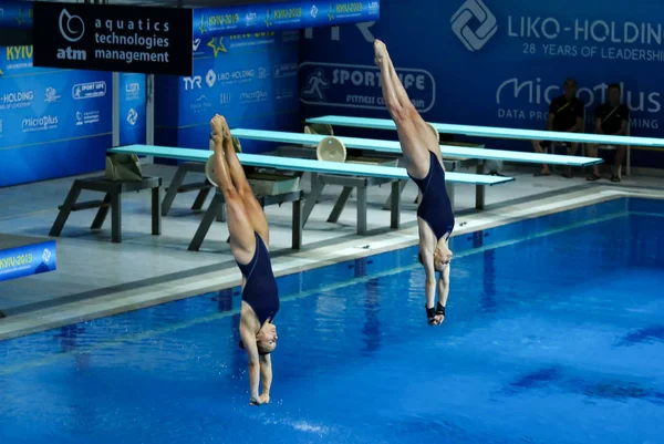 Championnat d'Europe 2019 de plongée à Kiev, Ukraine — Photo