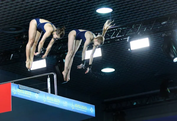Campionato europeo di immersioni subacquee 2019 a Kiev, Ucraina — Foto Stock