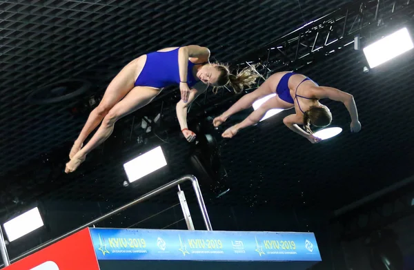 Campeonato Europeo de Buceo 2019 en Kiev, Ucrania — Foto de Stock