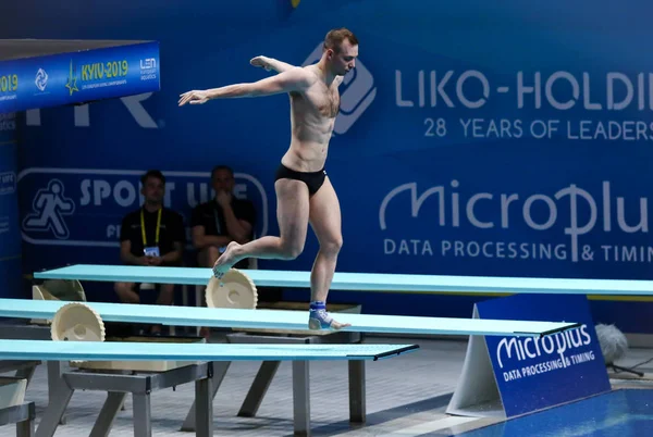 2019 mistrovství Evropy ve potápění v Kyjevě, Ukrajina — Stock fotografie