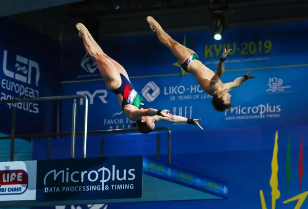 Wassersprung-Europameisterschaft 2019 in Kyiv, Ukraine — Stockfoto