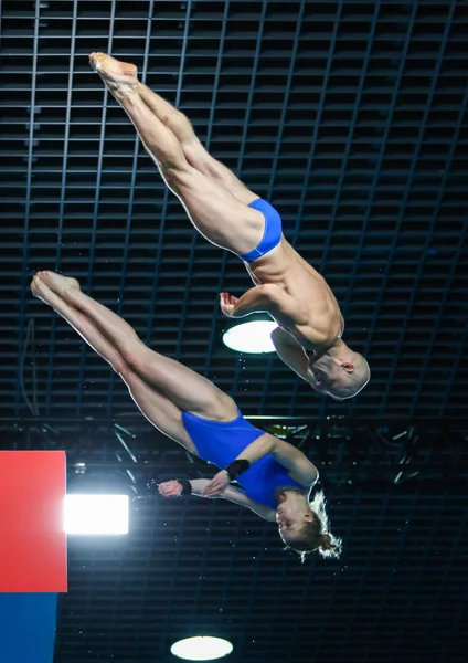 Campeonato Europeu de Mergulho de 2019 em Kiev, Ucrânia — Fotografia de Stock