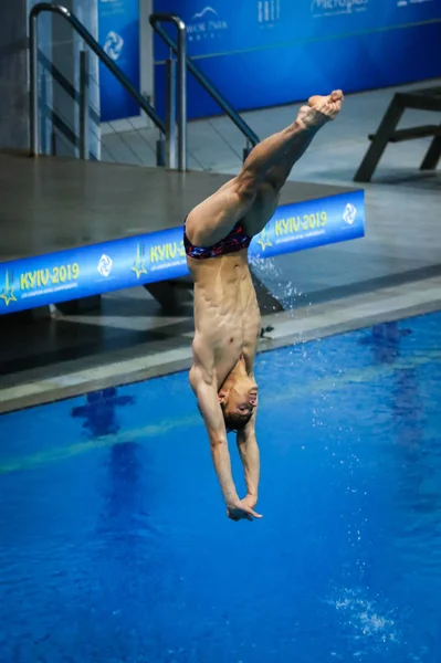 2019 Europees duik kampioenschap in Kiev, Oekraïne — Stockfoto