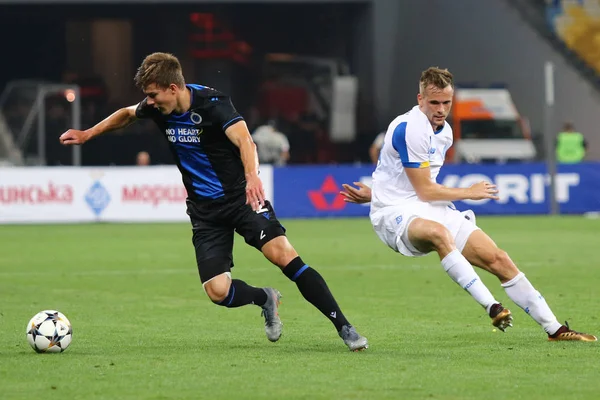 Liga Mistrzów UEFA Dynamo Kijów/klub Brugge — Zdjęcie stockowe