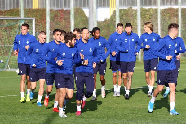 Ligue Europa de l'UEFA : FC Dynamo Kiev v Malmoe. Avant le match — Photo