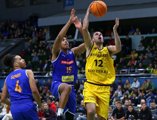 Fiba Basketball Champions League: Bc Kyiv Basket v Kapfenberg Bu — Foto de Stock