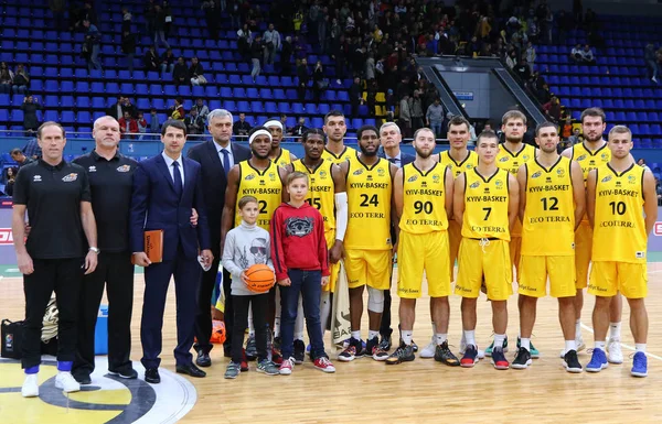 FIBA Basketball Champions League: BC Kyiv Basket v Kapfenberg Bu — Stock fotografie