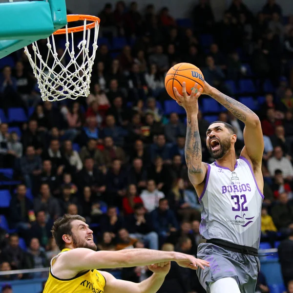 FIBA Basketball Champions League: BC Kyiv Basket v San Pablo Bur — Stock Photo, Image