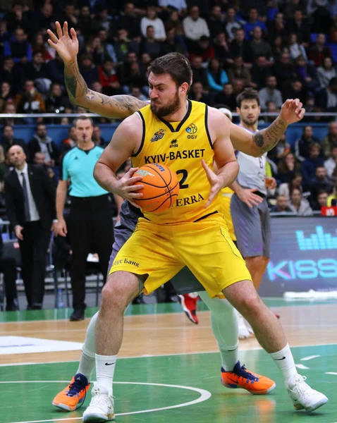 FIBA Basketball Champions League: BC Kyiv Basket v San Pablo Bur — Stock Photo, Image