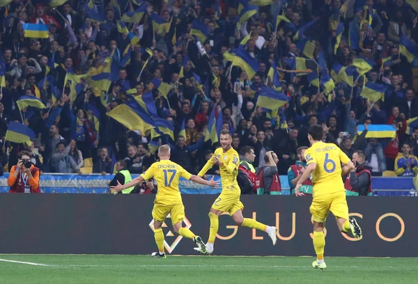 UEFA EURO 2020 Ronda Qualificatória: Ucrânia - Portugal — Fotografia de Stock