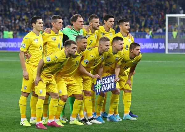 UEFA EURO 2020 Qualifying round: Ukraine - Portugal — Stock Photo, Image