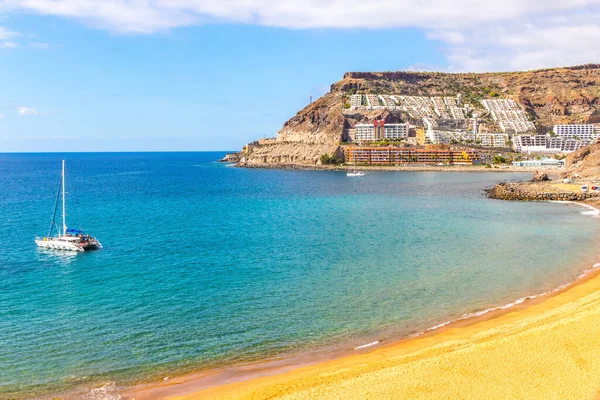 Pintoresca Bahía Del Océano Atlántico Cerca Playa Tauro Español Playa — Foto de Stock