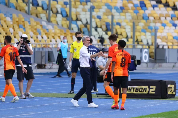 Kyiv Ukraine Juin 2020 Entraîneur Chef Luis Castro Shakhtar Donetsk — Photo