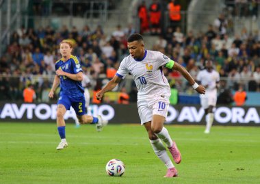 Wroclaw, Poland - September 5, 2025: Kylian Mbappe of France in action during the FIFA World Cup 2026 Qualifying round game against Ukraine at Tarczynski Arena in Wroclaw