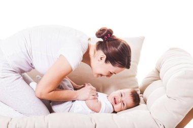 Anne oğlu ile çalış