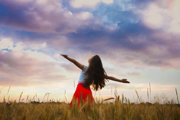 Disfrutando de la naturaleza — Foto de Stock