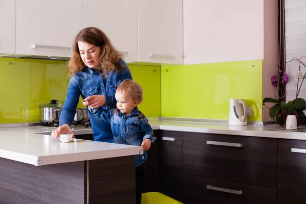 Fabolous baby made a little bit problem — Stock Photo, Image