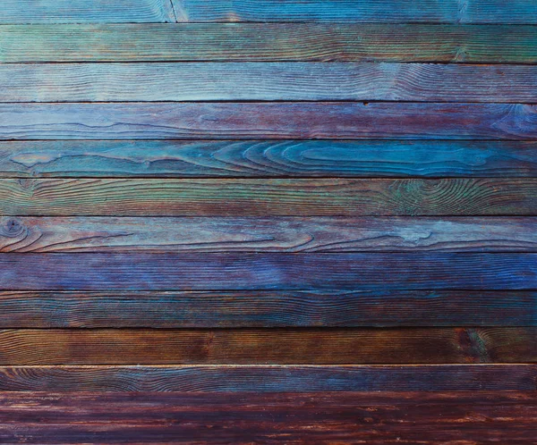 Голубые деревянные доски фона . — стоковое фото