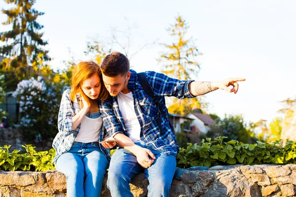 Emocionante viaje para los amantes — Foto de Stock