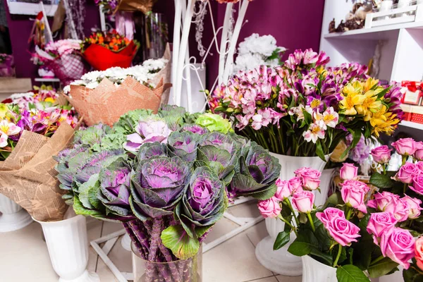 Floral design studio — Stock Photo, Image