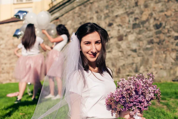 Den sista dagen i maiden liv — Stockfoto