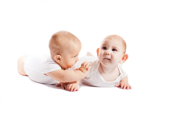 Two boys talking — Stock Photo, Image