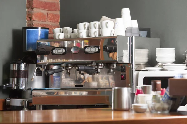 Espresso coffee machine — Stock Photo, Image