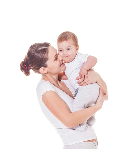 Adorable mother and baby — Stock Photo, Image