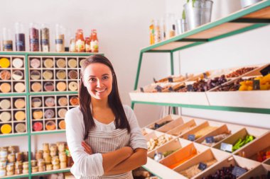 Sıfır atık ve çiğ gıda kavramı Dükkanı