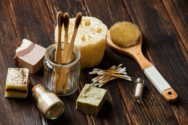 eko sağlıklı yaşam tarzı higyene için sıfır atık seti