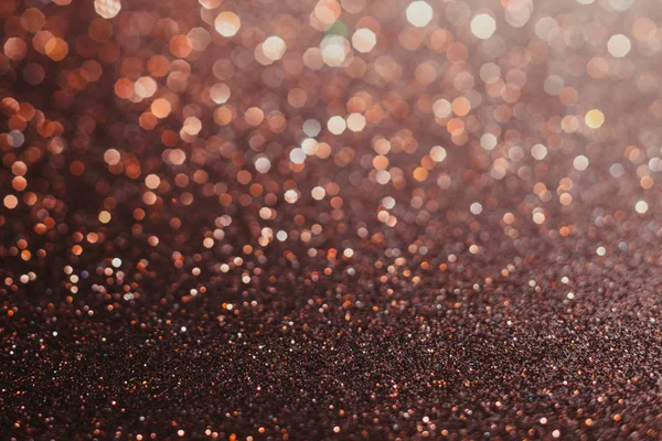 Brown abstract bokeh background for sparkle design — Stock Photo, Image
