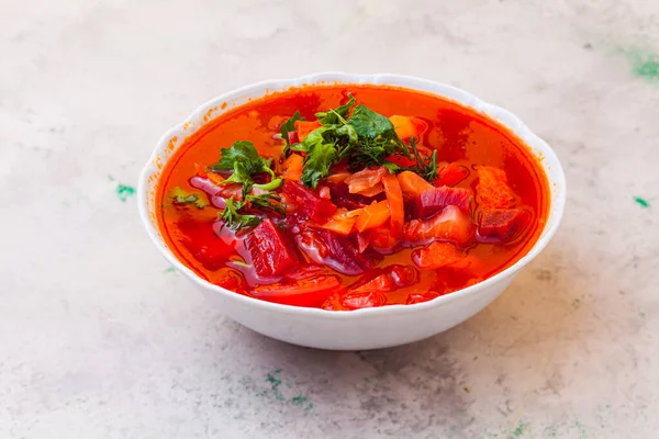 Closeup of a delicious traditional Ukrainian dish — Stock Photo, Image