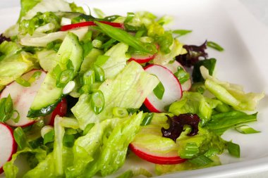 tavuk ve turp salatası