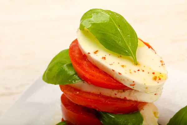 Close View Italian Caprese Salad — Stock Photo, Image