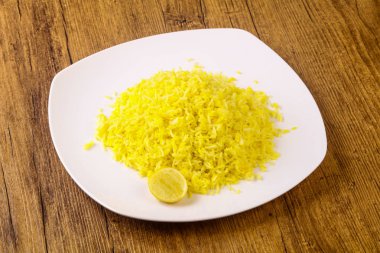 Hint geleneksel mutfak - kireç ile sarı pirinç