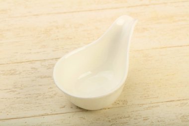 Ev veya ahşap arka plan üzerinde restorant için boş levha