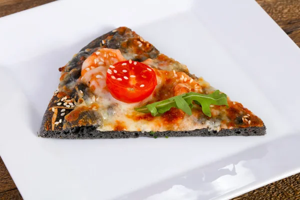 Pizza Prawns Ruccola — Stock Photo, Image