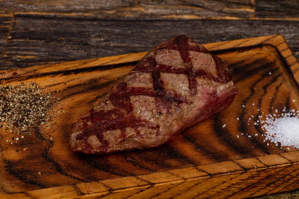 Grilovaný Hovězí Steak Svíčkové Black Angus — Stock fotografie