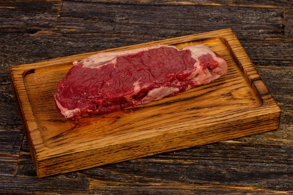 Syrové Hovězí Steak Picanha Black Angus — Stock fotografie