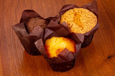 Tatlı çöl, lezzetli kek pişmiş