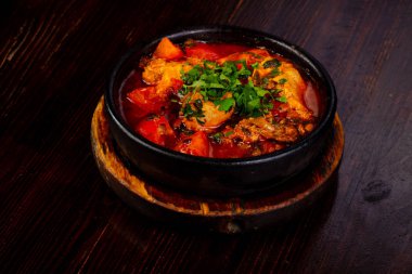 Tavuk ile Gürcü mutfağı Chahohbili