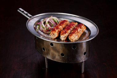 Soğan kebabı ızgara et