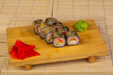 Lezzetli Ebi sıcak kızarmış rulo