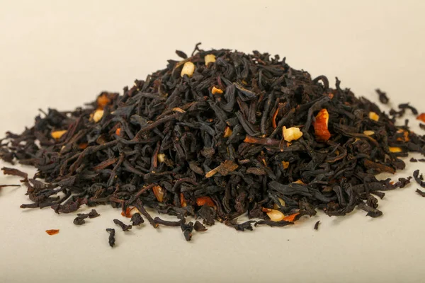 Aroma Tea Heap Gyümölcsök Bogyós Gyümölcsök Gyógynövények — Stock Fotó