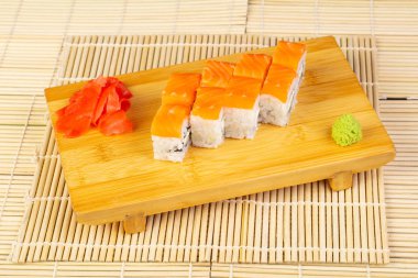 Lezzetli Philadelphia zencefil ile rulo