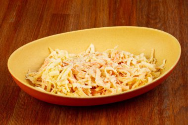 Lahana ve pirinç lezzetli 