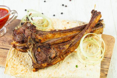 Izgara kuzu pirzola Kebap Barbekü