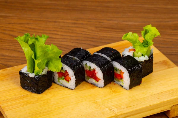 Appetizing Vegan Yasai Roll Set — Stock Photo, Image