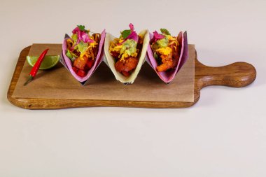 Etli Meksika geleneksel börek